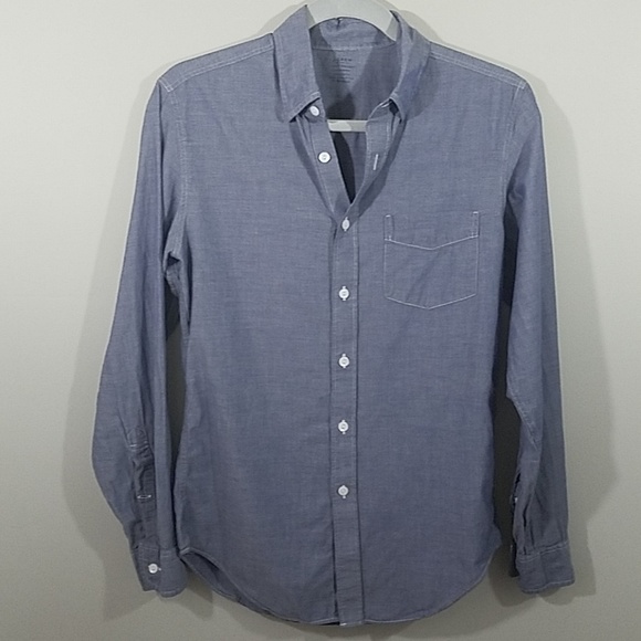 J Crew - Chambray Light Weight Button Down - Picture 8 of 8